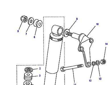 B07020 SHOCK ABSORBERS  Range Rover Classic