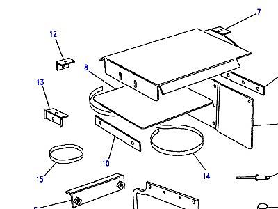 C01015 BODY STYLING KITS-BRACKETS & FIXINGS  Range Rover Classic