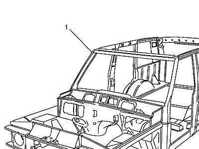 C01035 КАРКАС КУЗОВА  Range Rover Classic