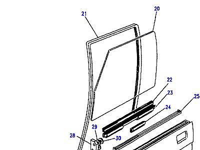 C01120 FRONT DOOR В СБОРЕ  Range Rover Classic