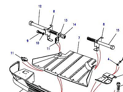 C01135 FRONT SPOILER & ENGINE UNDER TRAY  Range Rover Classic