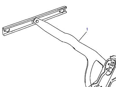 C01280 WINDOW REGULATORS REAR-FROM (V) MA659911  Range Rover Classic