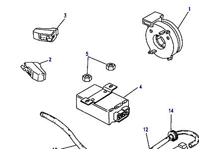D02020 CRUISE CONTROL-FROM (V) MA647645  Range Rover Classic