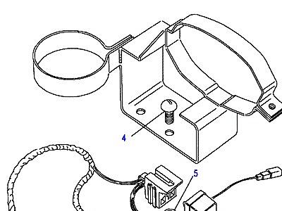 D02030 HEATED FUEL FILTER-CABLES, FUSE & RELAY  Range Rover Classic