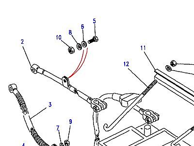 D03010 BATTERY AND CABLES  Range Rover Classic