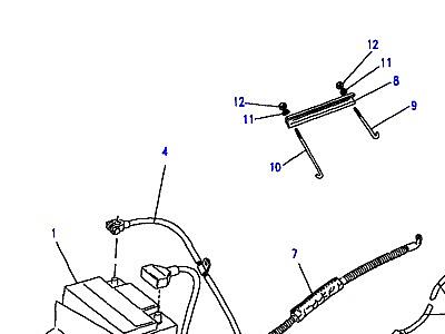 D03015 BATTERY AND CABLES  Range Rover Classic