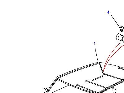 D03025 HARNESS-BODY-TO (V) LA647644  Range Rover Classic