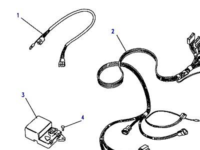 D03115 HARNESS - WINDOW LIFT  Range Rover Classic