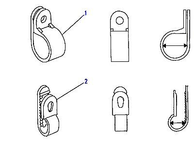 D04005 CABLE CLIPS  Range Rover Classic