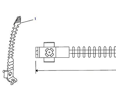 D04010 CABLE TIE-STUD TYPE  Range Rover Classic