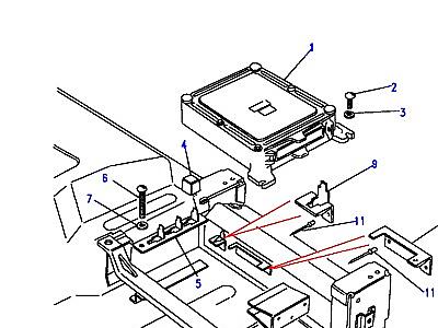 D05020 ECU-FUEL-TO (V) LA647644  Range Rover Classic