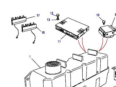 D08005 AMPLIFIERS & SUBWOOFER-FROM (V) MA647645  Range Rover Classic