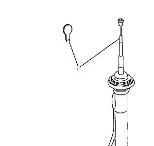 D08010 ANTENNA-WING MOUNTED  Range Rover Classic