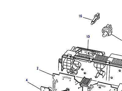 D09030 INSTRUMENT PACK COMPONENTS  Range Rover Classic