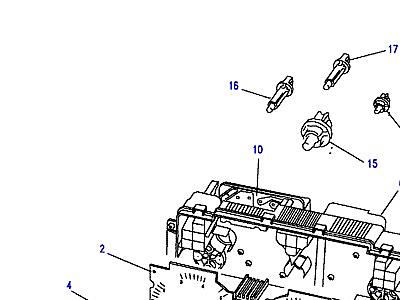 D09035 INSTRUMENT PACK COMPONENTS  Range Rover Classic
