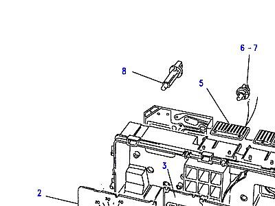 D09040 INSTRUMENT PACK COMPONENTS-TO (V) LA647644  Range Rover Classic