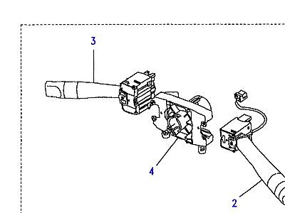 D12005 COLUMN-FROM (V) MA647645  Range Rover Classic