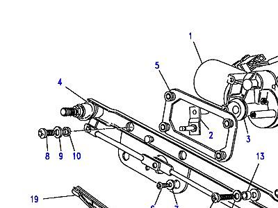D13025 WINDSCREEN WIPER-TO (V) LA647644  Range Rover Classic