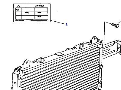 F01030 FRONT СИСТЕМА КОНДИЦИОНИРОВАНИЯ SYSTEM  Range Rover Classic
