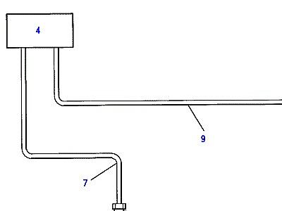 F01040 HOSE LAYOUT LEFT HAND SIDE (CONT)  Range Rover Classic