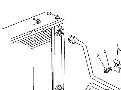 F02040 OIL COOLER HOSES  Range Rover Classic