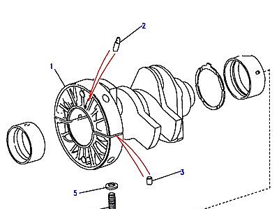 G01030 BEARINGS CRANKSHAFT  Range Rover Classic