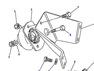 G01075 ENGINE MOUNTINGS - FRONT  Range Rover Classic