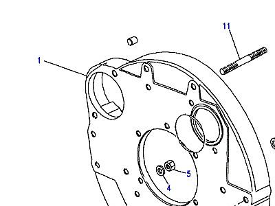 G01090 FLYWHEEL HOUSING  Range Rover Classic
