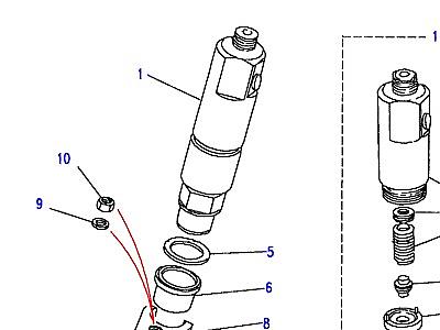 G01110 INJECTOR В СБОРЕ  Range Rover Classic