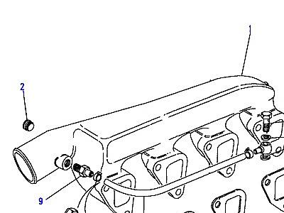 G01130 MANIFOLD INLET  Range Rover Classic