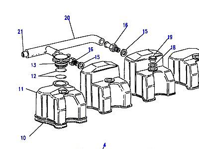 G01145 ROCKER COVER  Range Rover Classic