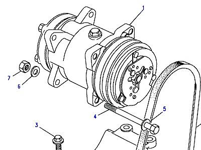 G02005 СИСТЕМА КОНДИЦИОНИРОВАНИЯ COMPRESSOR  Range Rover Classic