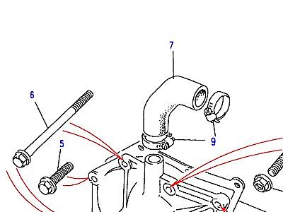 G02020 COOLANT PUMP  Range Rover Classic