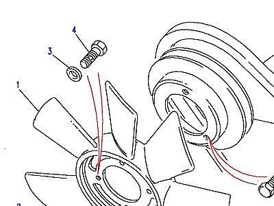 G02025 COOLING FAN & BELT  Range Rover Classic