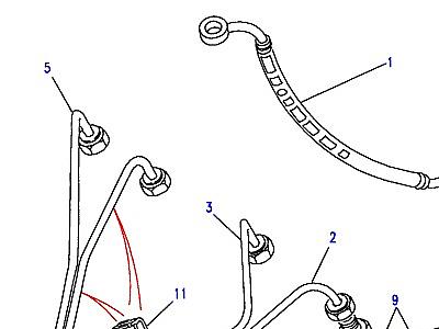 G02110 INJECTORS & PIPES  Range Rover Classic