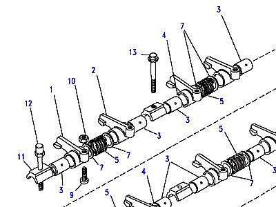 G02145 ROCKERSHAFT  Range Rover Classic