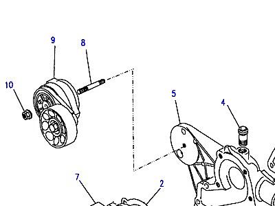 G03025 COOLANT PUMP  Range Rover Classic