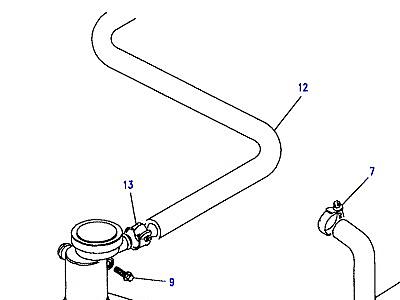 G03055 ENGINE BREATHER  Range Rover Classic