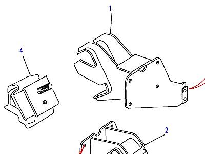 G03060 ENGINE MOUNTINGS  Range Rover Classic