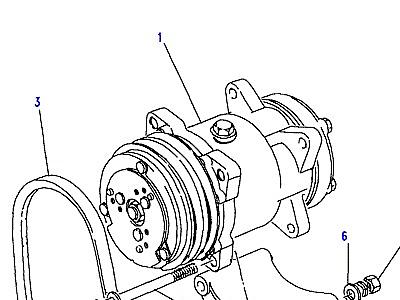 G04005 СИСТЕМА КОНДИЦИОНИРОВАНИЯ COMPRESSOR V BELT DRIVE  Range Rover Classic