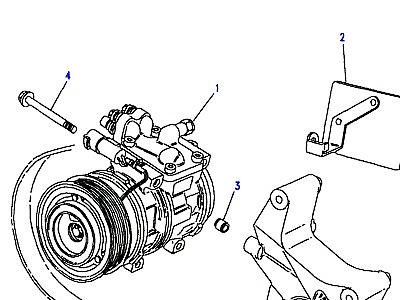 G04010 AIR-CON COMPRESSOR SERPENTINE BELT DRIVE  Range Rover Classic