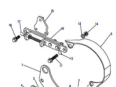 G04025 ALTERNATOR MOUNTING  Range Rover Classic