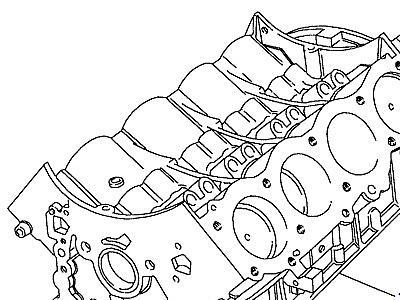 G04065 ENGINE SHORT  Range Rover Classic