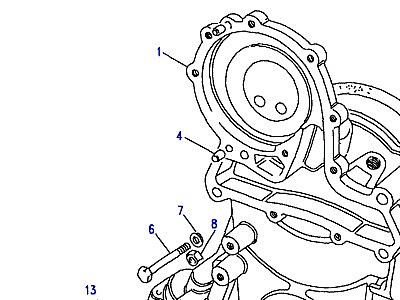 G04085 FRONT COVER  Range Rover Classic