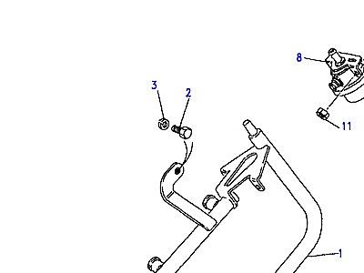 G04105 INJECTORS & PIPES  Range Rover Classic