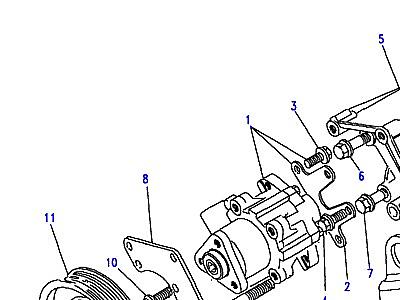 G04140 POWER STEERING PUMP SERPENTINE BELT DRIVE  Range Rover Classic