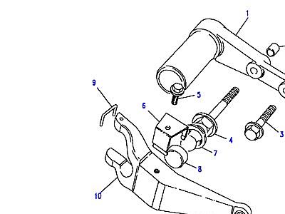 J02020 CLUTCH RELEASE MECHANISM  Range Rover Classic