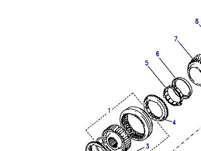 J02060 MAINSHAFT GEARS 3RD/4TH  Range Rover Classic