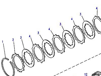 J03035 CLUTCH 'B'  Range Rover Classic