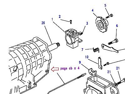 J03055 GOVERNOR & EXTENSION HOUSING  Range Rover Classic